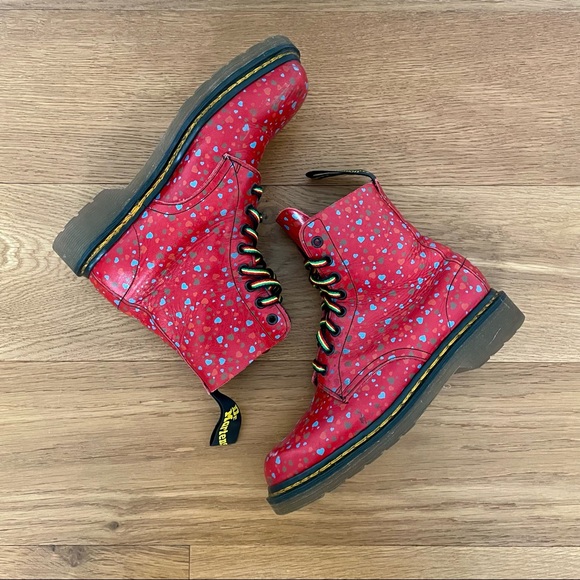 Dr. Martens Shoes - Dr. Martens Vintage 1460 Made in England Lace-up Boots UK5